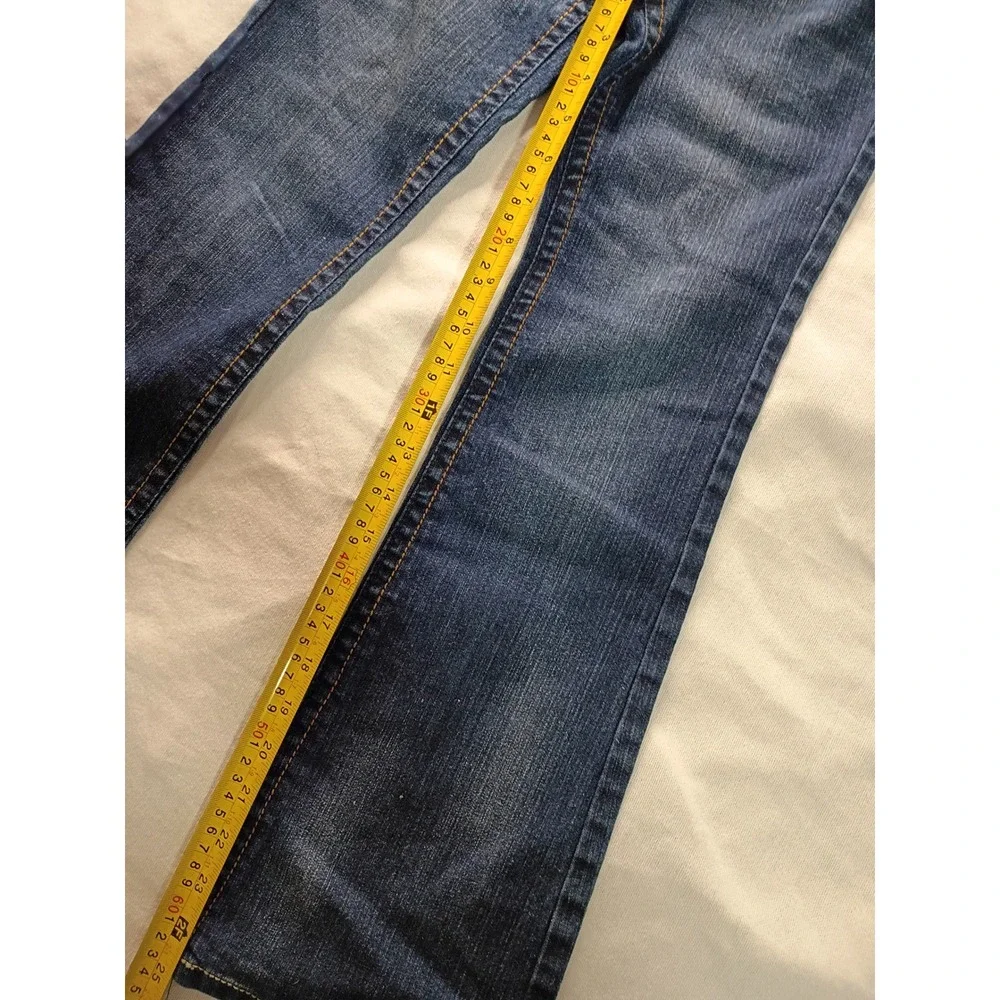 Freestyle Revolution Girls Size 8 Medium Wash Flare Stretch Denim Jeans